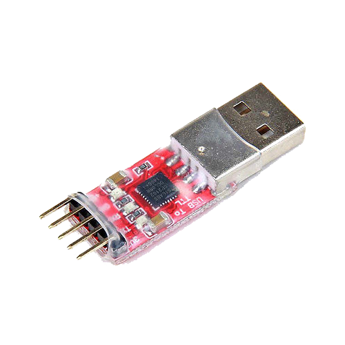 TTL UART 5pin 모듈 시리얼변환 컨버터 cp2102 USB to TTL (통신용)